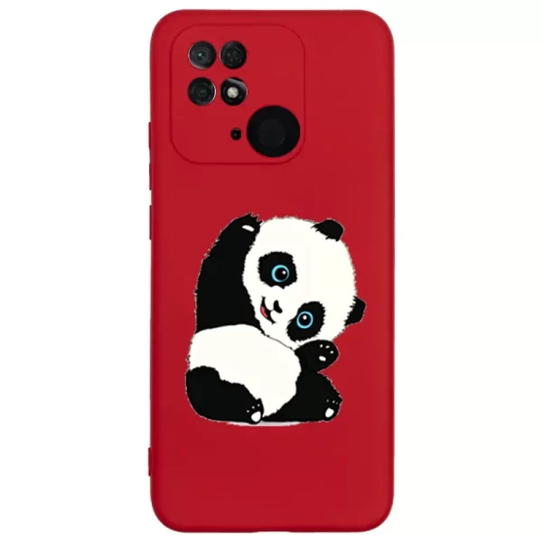 Xiaomi Redmi 10C Lansman Kılıf - Pandas