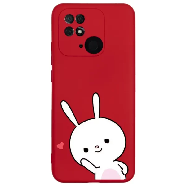 Xiaomi Redmi 10C Lansman Kılıf - Tavşan