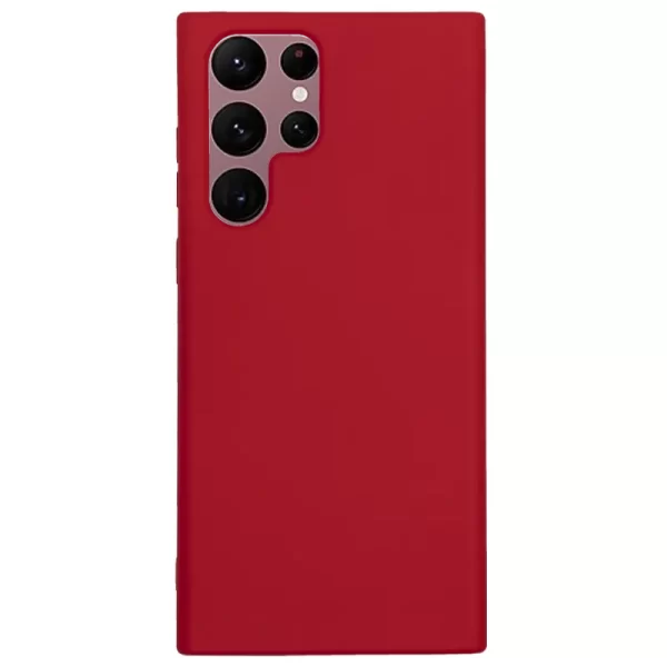 Samsung S22 Ultra Lansman Kılıf kırmızı