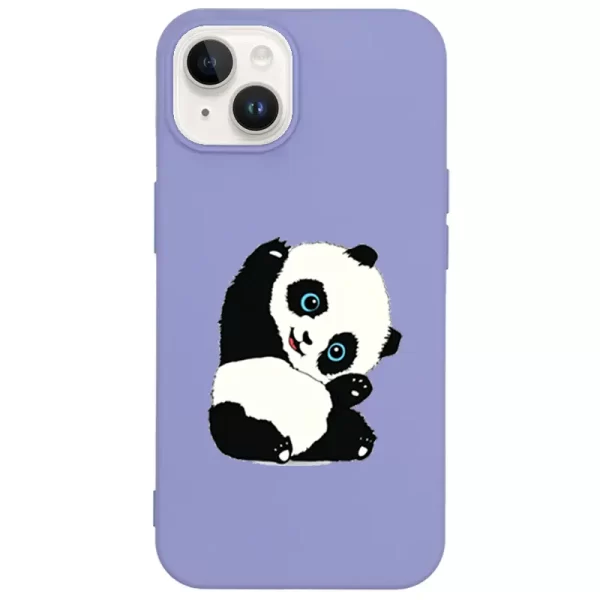 Apple iPhone 14 Plus Lansman Kılıf - Pandas