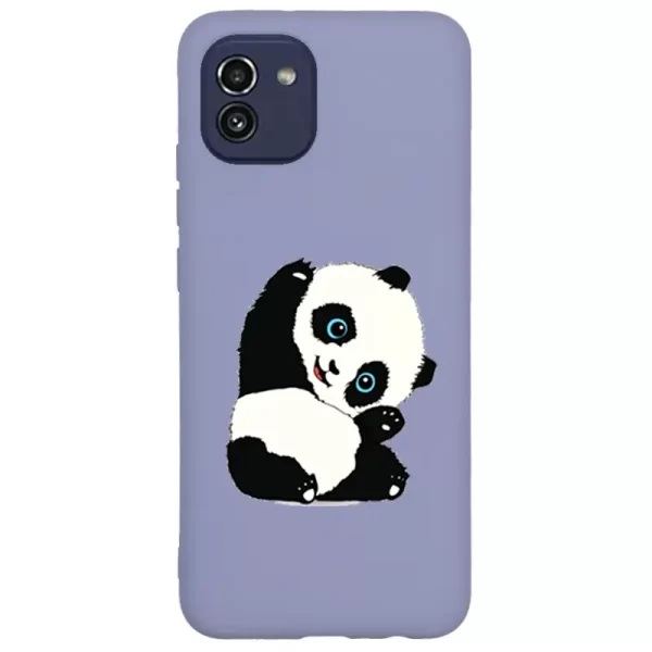 Samsung A03 Lansman Kılıf - Pandas