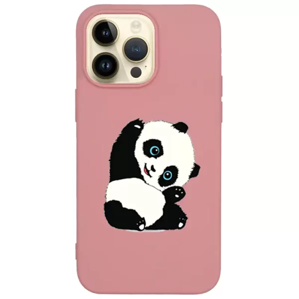 Apple iPhone 14 Pro Max Lansman Kılıf - Pandas