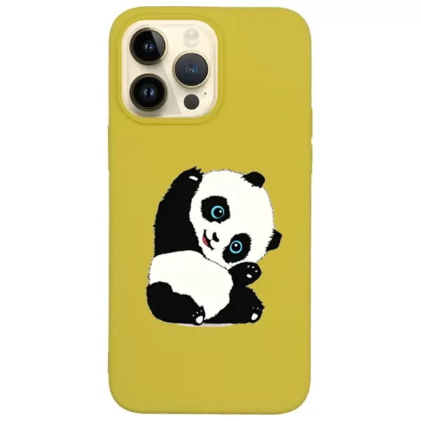 Apple iPhone 14 Pro Max Lansman Kılıf - Pandas