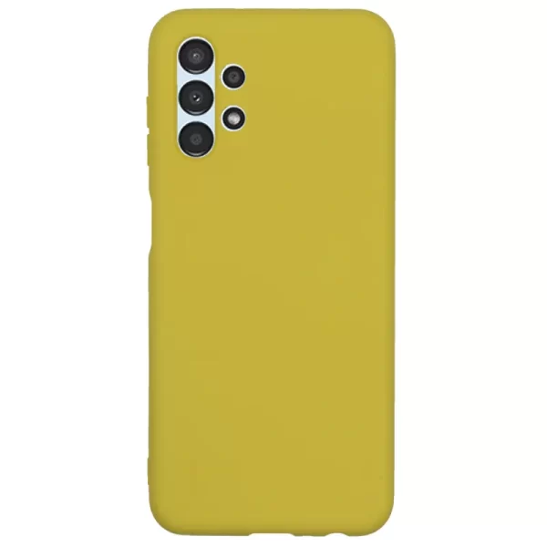 Samsung A13 Lansman Kılıf Sarı Kalıp