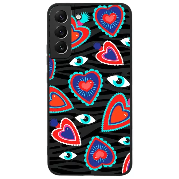Samsung S22 Lansman Kılıf - Eye Of The Heart