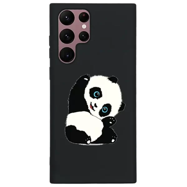 Samsung S22 Ultra Lansman Kılıf - Pandas