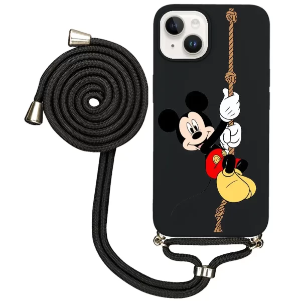 Apple iPhone 14 Plus İpli Lansman Kılıf - Mickey Mouse