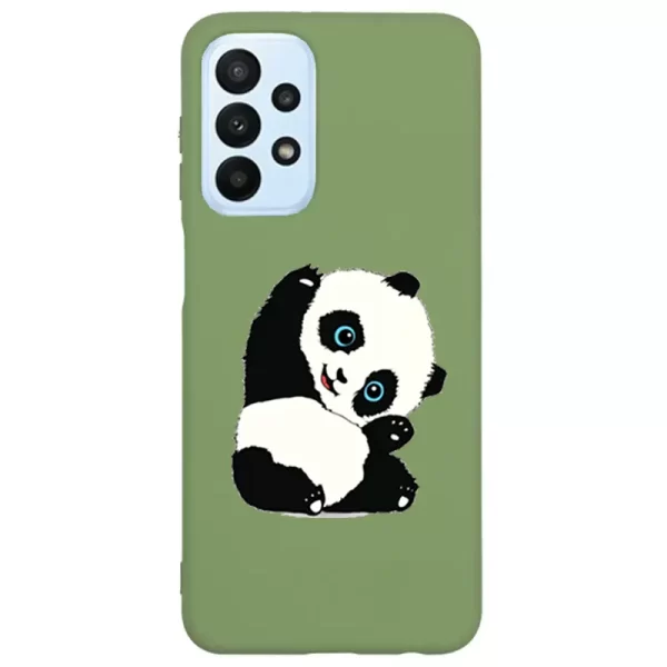 Samsung A23 Lansman Kılıf - Pandas