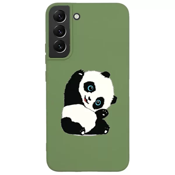 Samsung S22 Plus Lansman Kılıf - Pandas