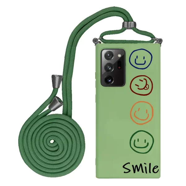 Samsung Note 20 Ultra İpli Lansman Kılıf Smile