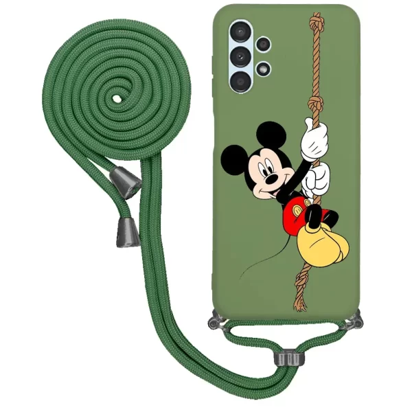 Samsung A13 İpli Lansman Kılıf - Mickey Mouse