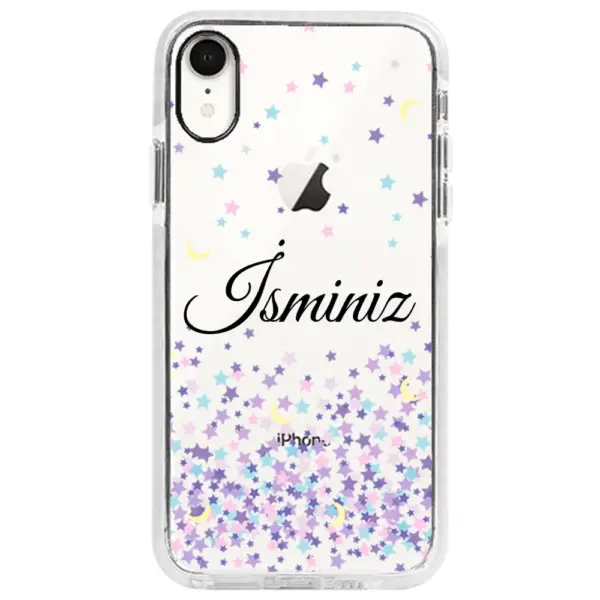 Apple iPhone XR Impact Case - Moon And Stars