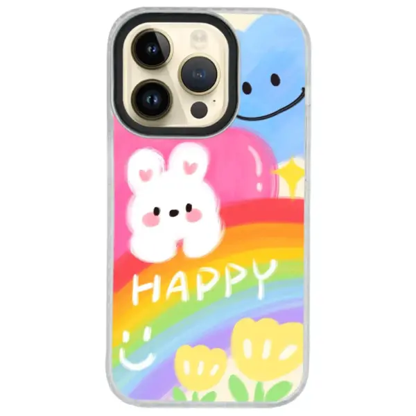 Apple iPhone 14 Pro Impact Case - Happy