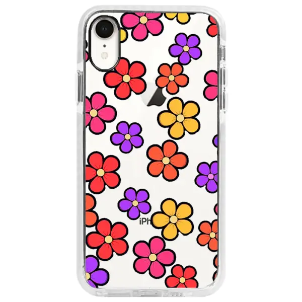 Apple iPhone XR Impact Case - Çiçekler 1