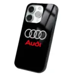 Apple iPhone 14 Pro Tamperli Glossy Cam Kapak - Audi