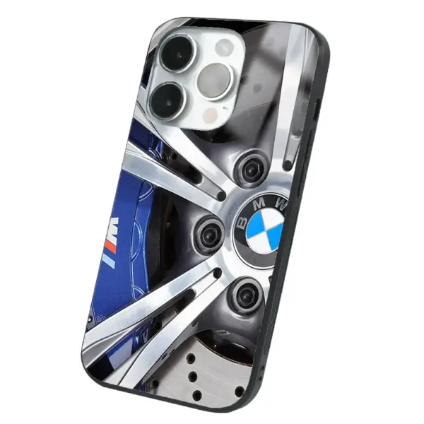 Apple iPhone 14 Pro Tamperli Glossy Cam Kapak - BMW