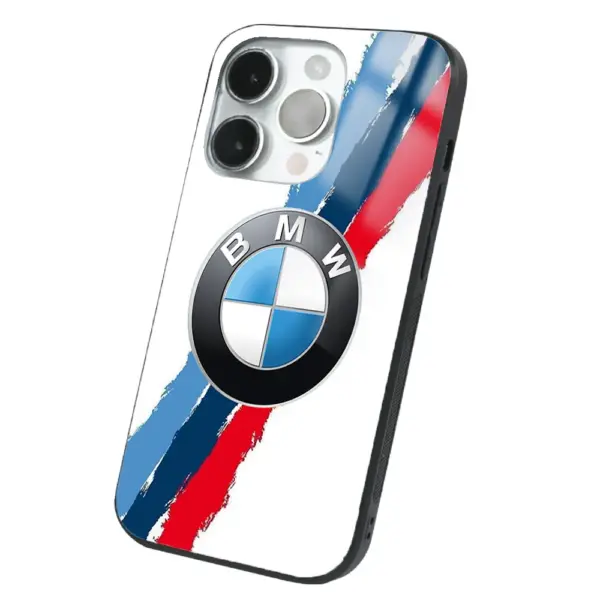 Apple iPhone 14 Pro Tamperli Glossy Cam Kapak - BMW 7