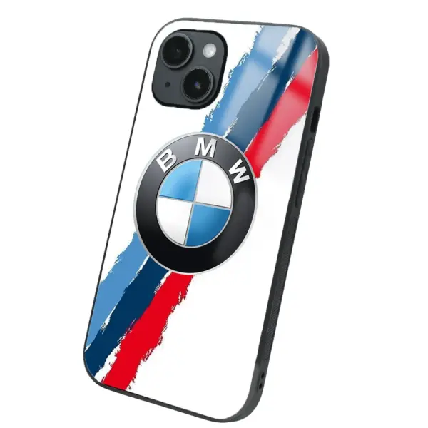 Apple iPhone 14 Tamperli Glossy Cam Kapak - BMW 7