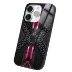 Apple iPhone 14 Pro Tamperli Glossy Cam Kapak - Pink Light