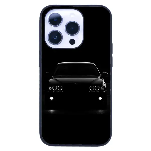 Apple iPhone 14 Pro Tamperli Glossy Cam Kapak - BMW 1