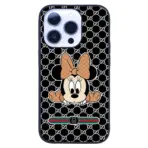 Apple iPhone 14 Pro Tamperli Glossy Cam Kapak - Mickey 4