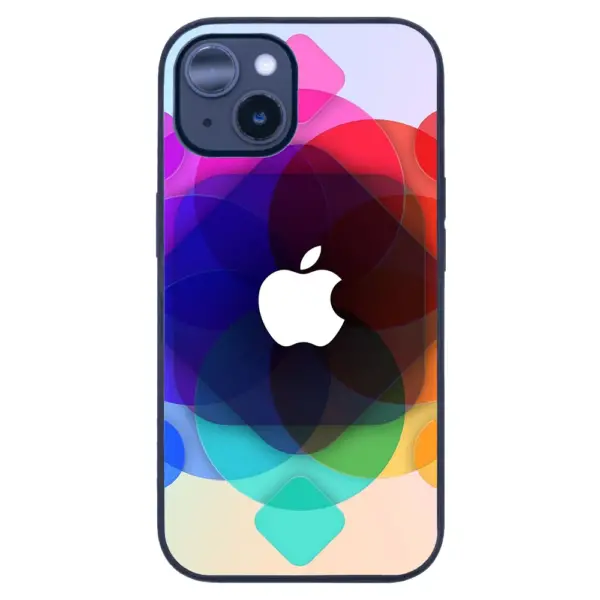 Apple iPhone 14 Tamperli Glossy Cam Kapak - Logo 7