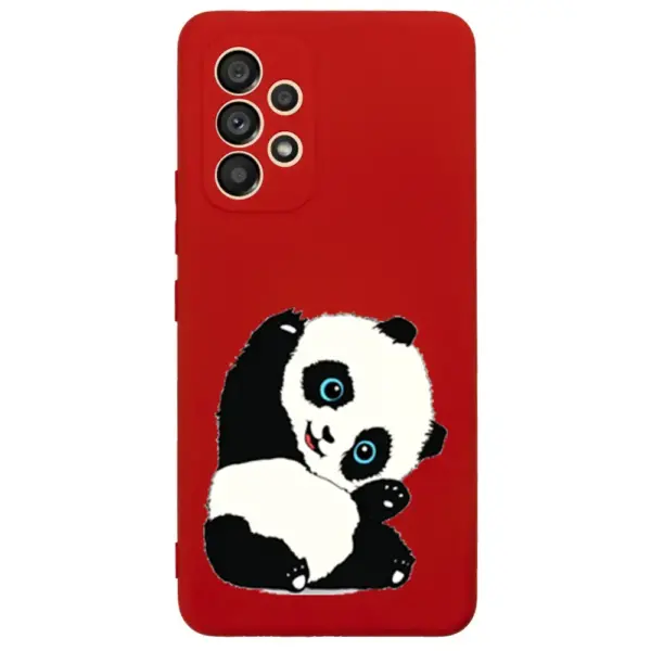 Samsung A53 Lansman Kılıf - Pandas