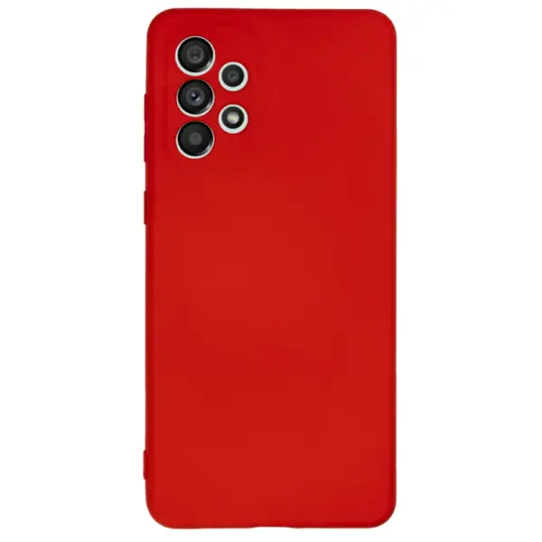 Samsung A73 Lansman Kılıf Kırmızı