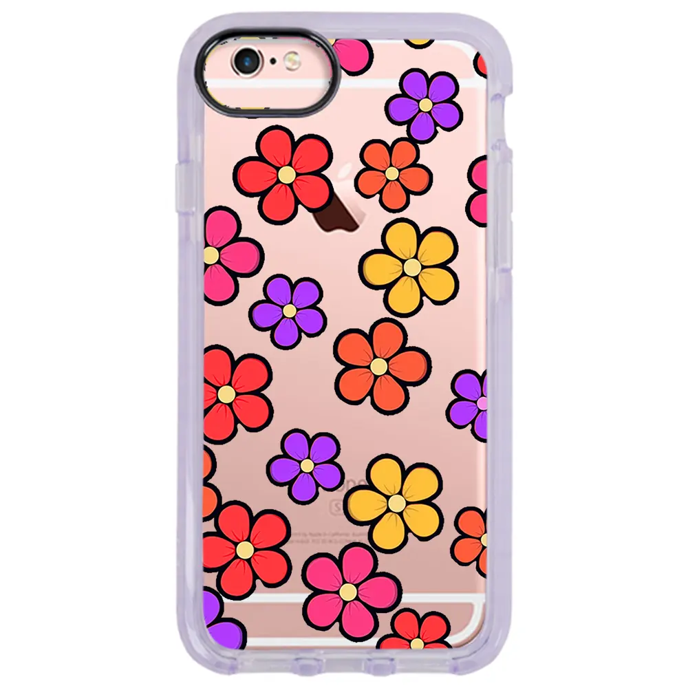 Apple iPhone 6 Impact Case - Çiçekler 1