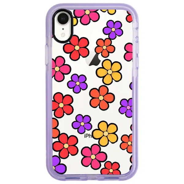 Apple iPhone XR Impact Case - Çiçekler 1
