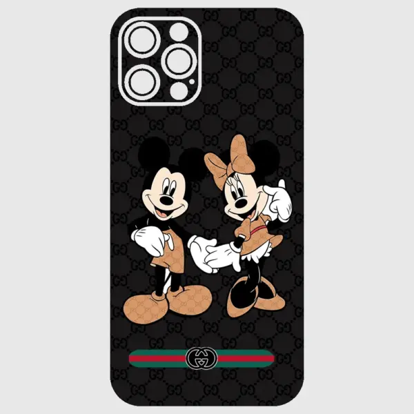 Apple iPhone 12 Pro Telefon Kaplama Mickey Çift