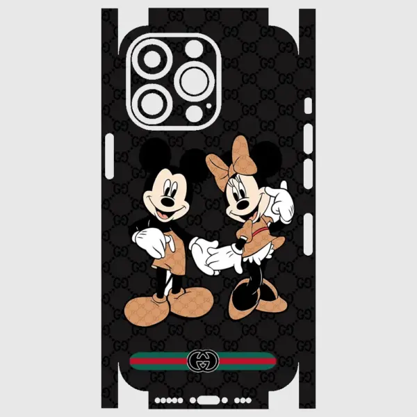 Apple iPhone 13 Pro Telefon Kaplama Mickey Çift