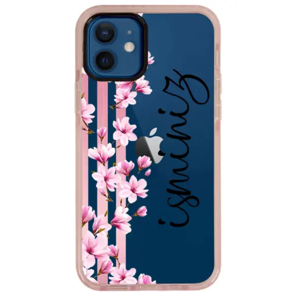 Apple iPhone 12 Mini Impact Case - Cherry Flower