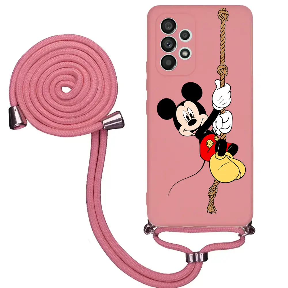 Samsung A53 İpli Lansman Kılıf - Mickey Mouse