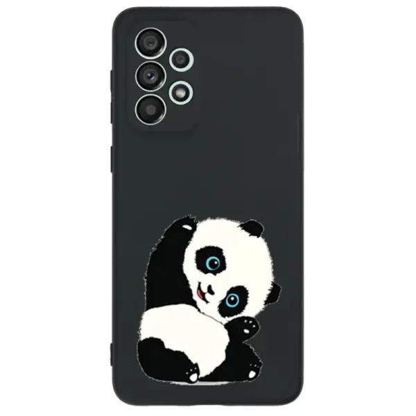 Samsung A33 Lansman Kılıf - Pandas