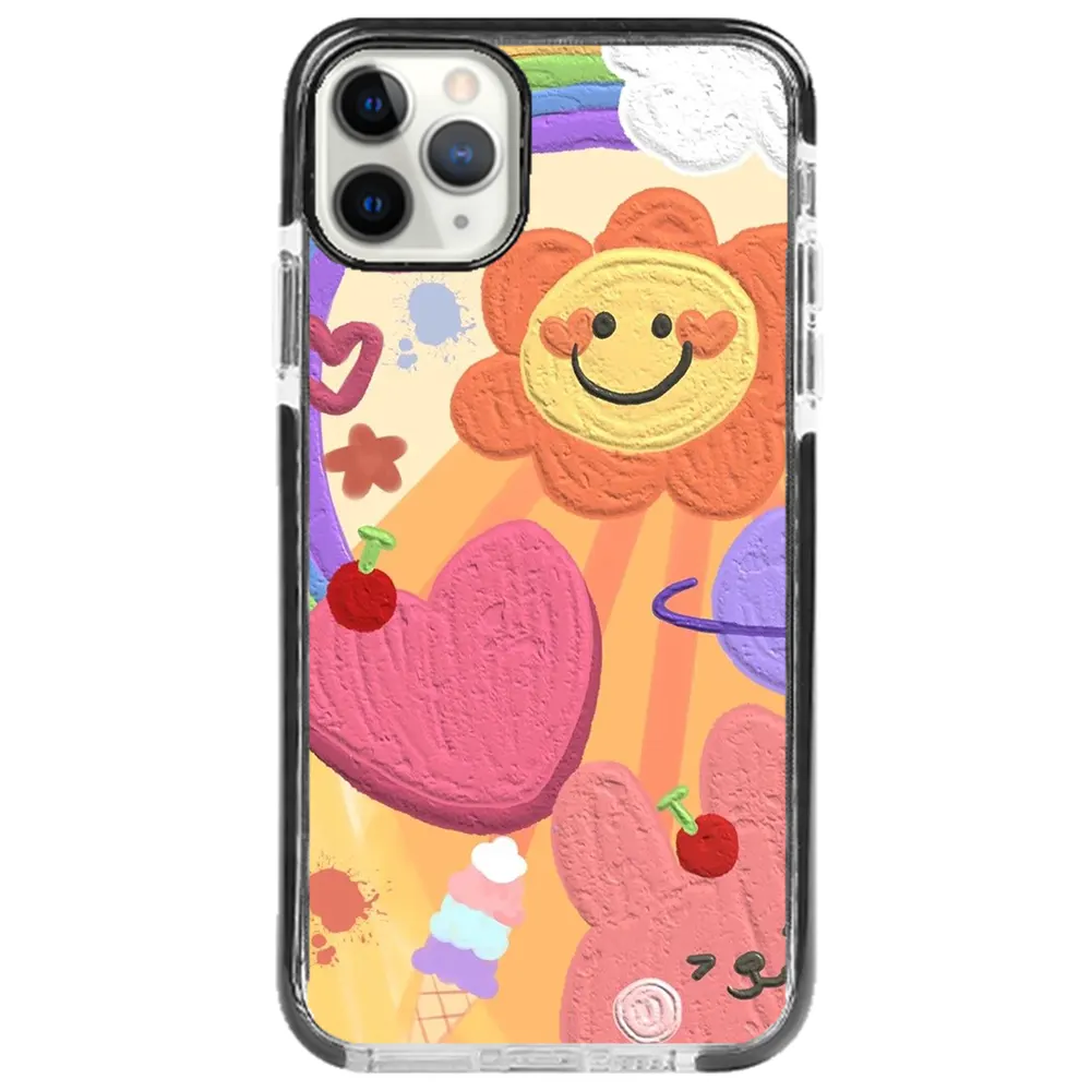 iPhone 11 Pro Max Impact Case - Pastell