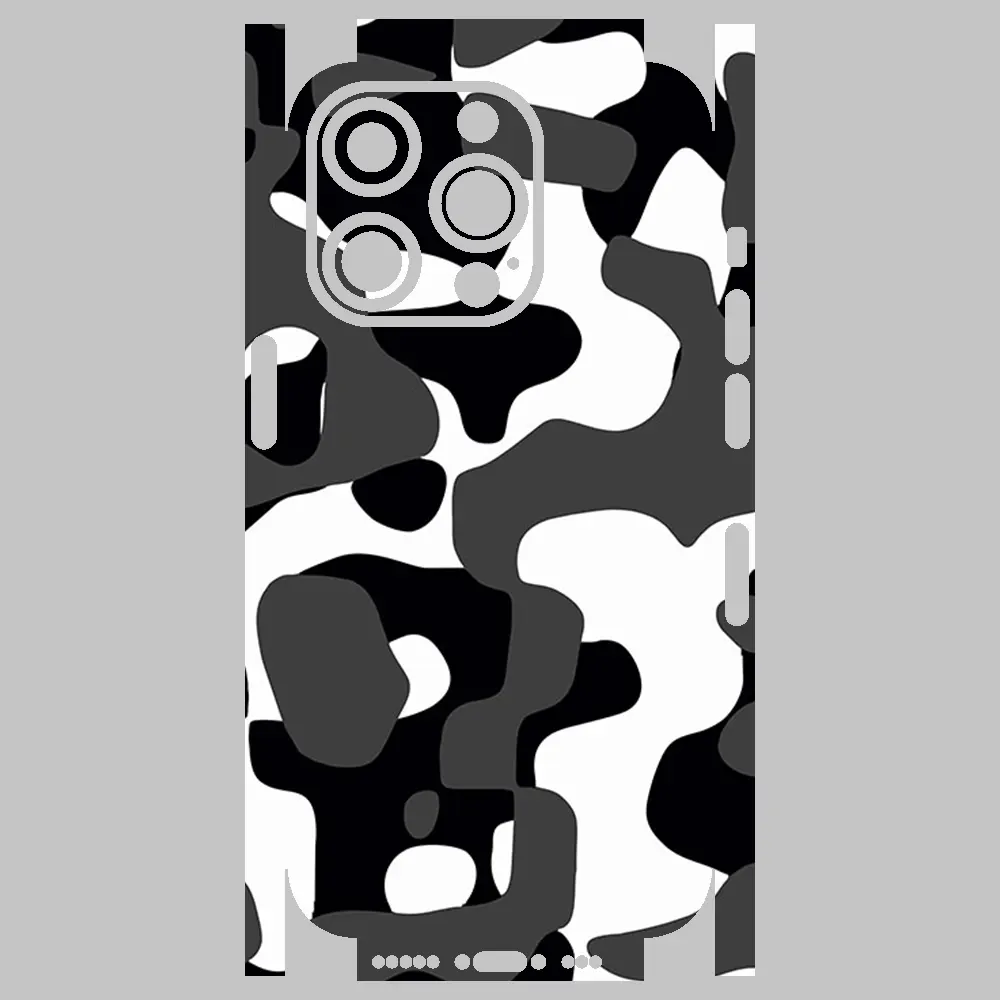 Apple iPhone 14 Pro Telefon Kaplama - Grey Camouflage