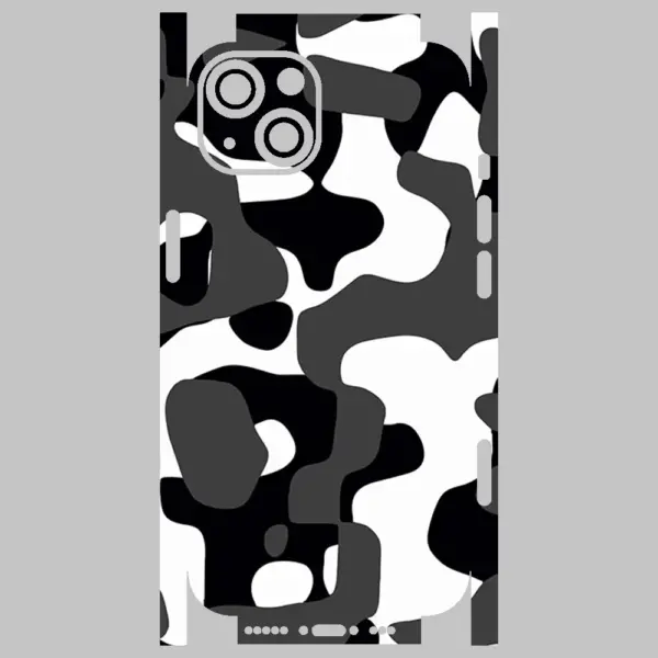 Apple iPhone 13 Telefon kaplama - Grey Camouflage
