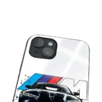 Apple iPhone 14 Tamperli Glossy Cam Kapak - BMW 6