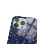 Apple iPhone 14 Pro Tamperli Glossy Cam Kapak - Hearts