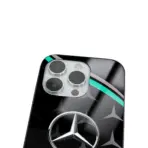 Apple iPhone 14 Pro Tamperli Glossy Cam Kapak - Mercedes 1