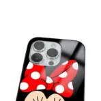 Apple iPhone 14 Pro Tamperli Glossy Cam Kapak - Mickey 2