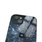 Apple iPhone 14 Tamperli Glossy Cam Kapak - Chip 1