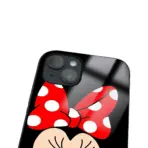 Apple iPhone 14 Tamperli Glossy Cam Kapak - Mickey 2