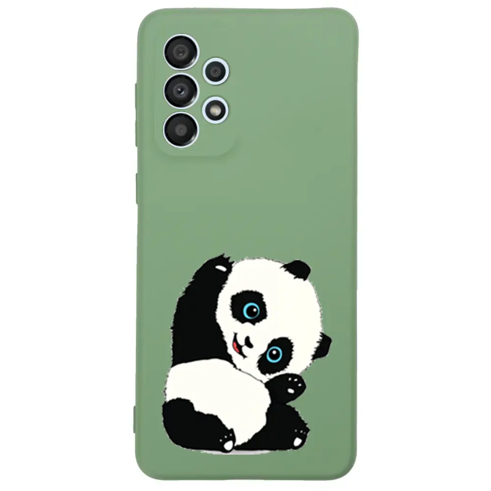 Samsung A33 Lansman Kılıf - Pandas